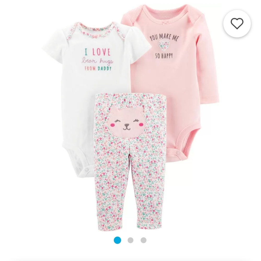 Carter's 3 pc. Onsie Set